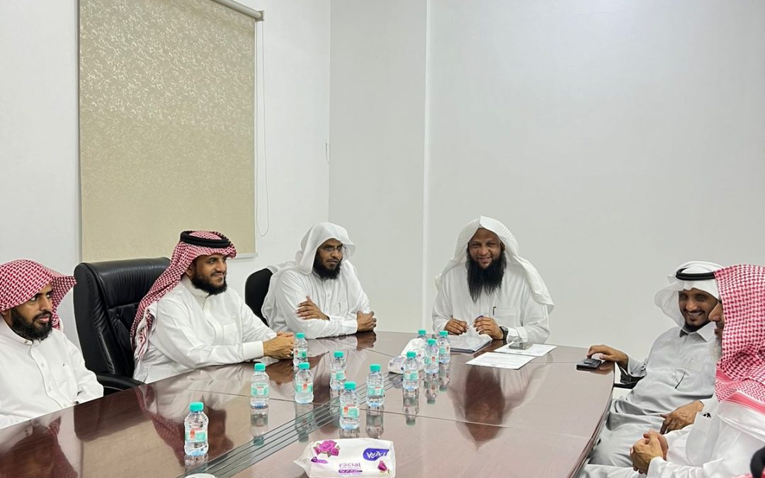 جانب من اجتماع الجمعية العمومية لجمعية تحفيظ القران الكريم بثلوث المنظر